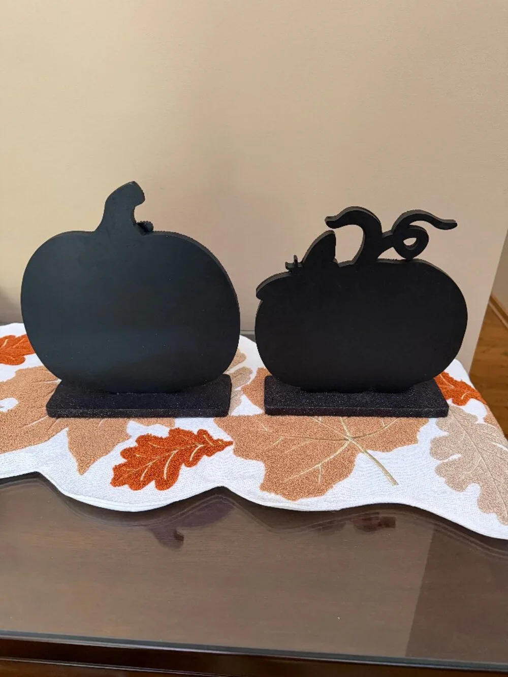HALLOWEEN TABLE DECOR - Sequined/Glittery pumpkins - YOU CHOOSE YOUR DESIGN